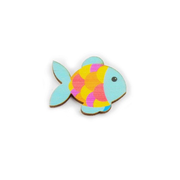 Fisch klein farbig 20er Set