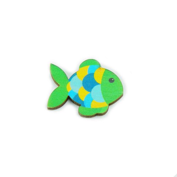 Fisch klein farbig 20er Set